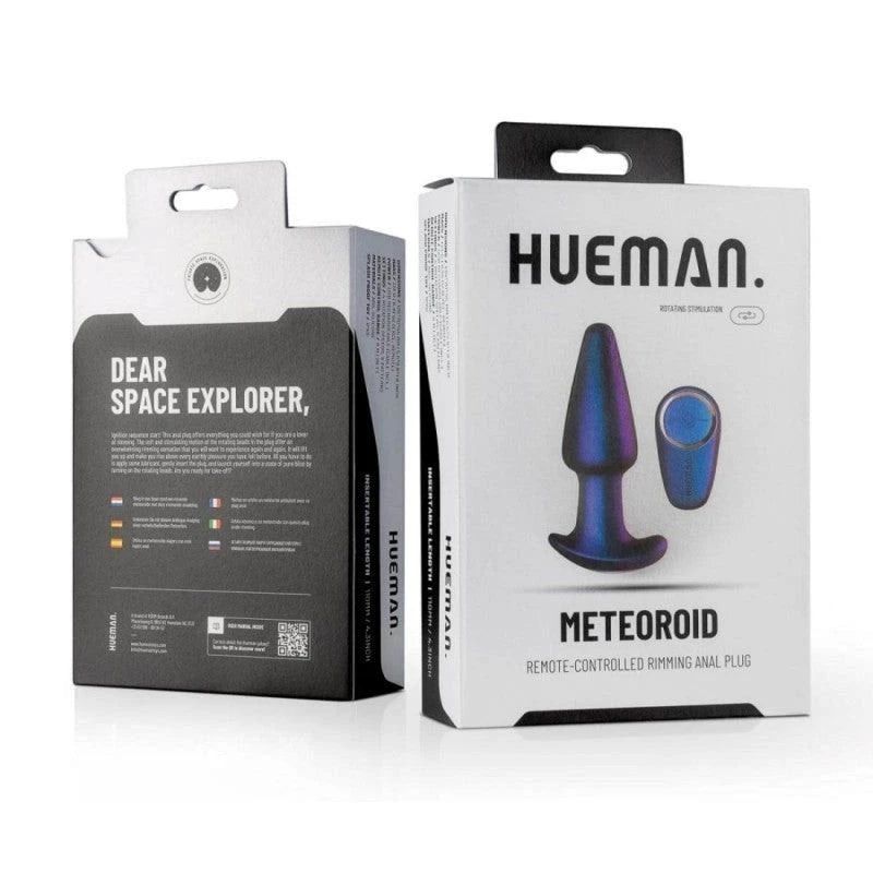 Hueman Meteoroid Remote Controlled Rimming Anal Plug Butt Plugs