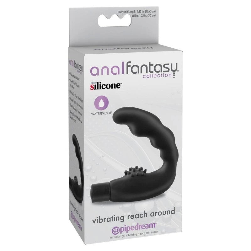 Anal Fantasy Collection Vibrating Reach Around P Spot Plug Butt Plugs
