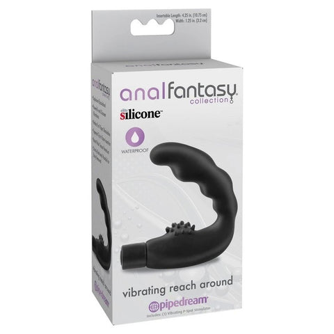 Anal Fantasy Collection Vibrating Reach Around P Spot Plug - Butt Plugs