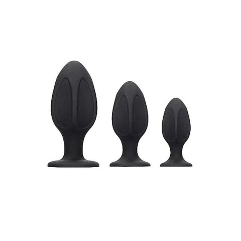 Ouch! Diamond Shape Plug Set - Butt Plugs
