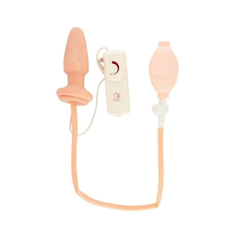 Expandable Butt Plug Flesh Anal Vibrators
