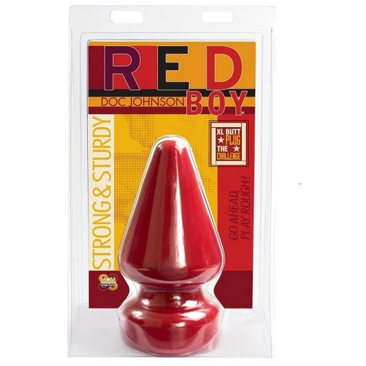 Doc Johnson Red Boy The Challenge Butt Plug - Butt Plugs