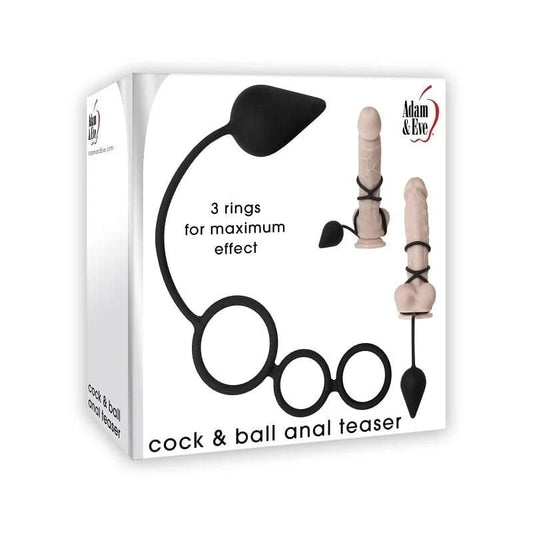 Adam & Eve Sextoys - Sensational Cock & Ball Anal Teaser - Prostate Toys