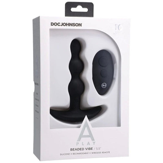 A-Play SHAKER Rechargeable Silicone Anal Plug with Remote - Prostate Toys