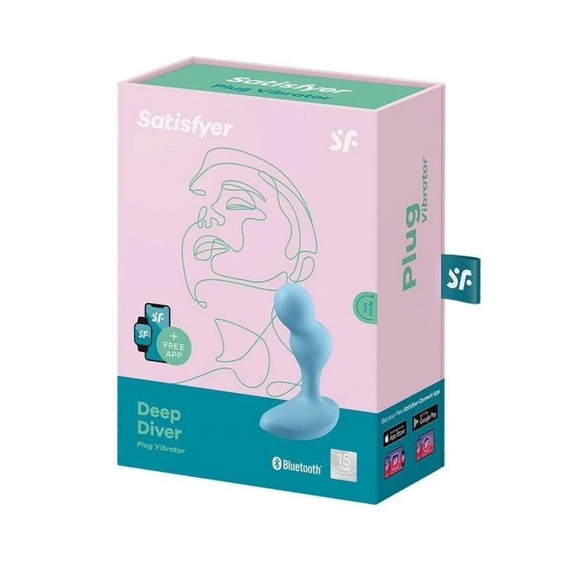 Satisfyer Deep Diver App Controlled Vibrating Butt Plug Butt Plugs
