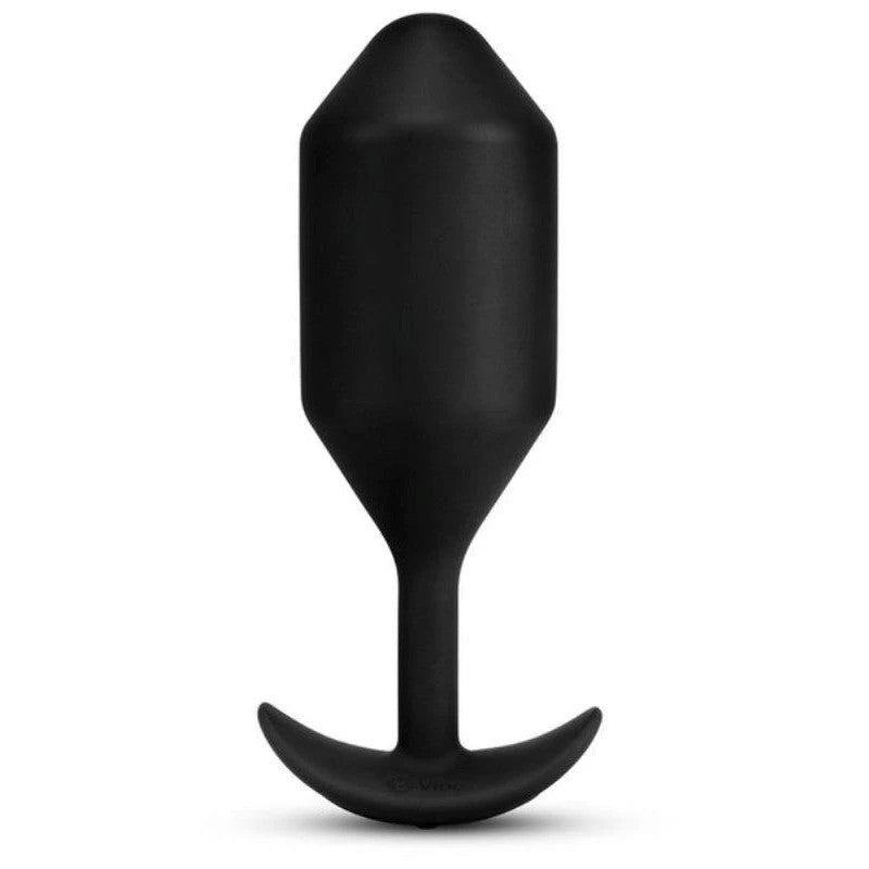 b-Vibe Vibrating Snug Plug XXL Black (size 5) - Butt Plugs