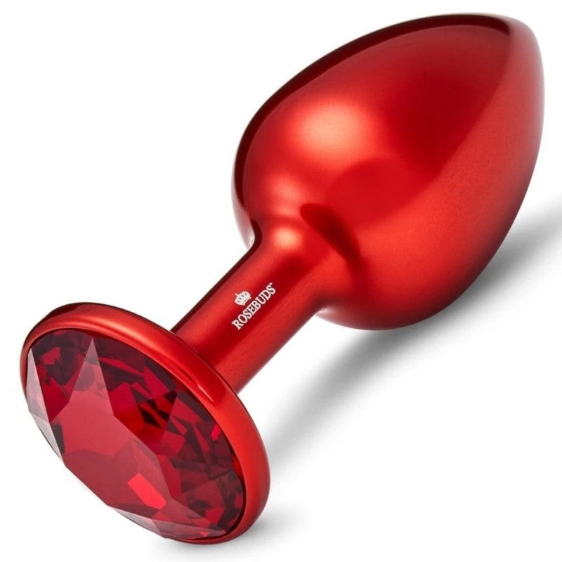 Rosebuds ALU Red M - Volcano Butt Plugs
