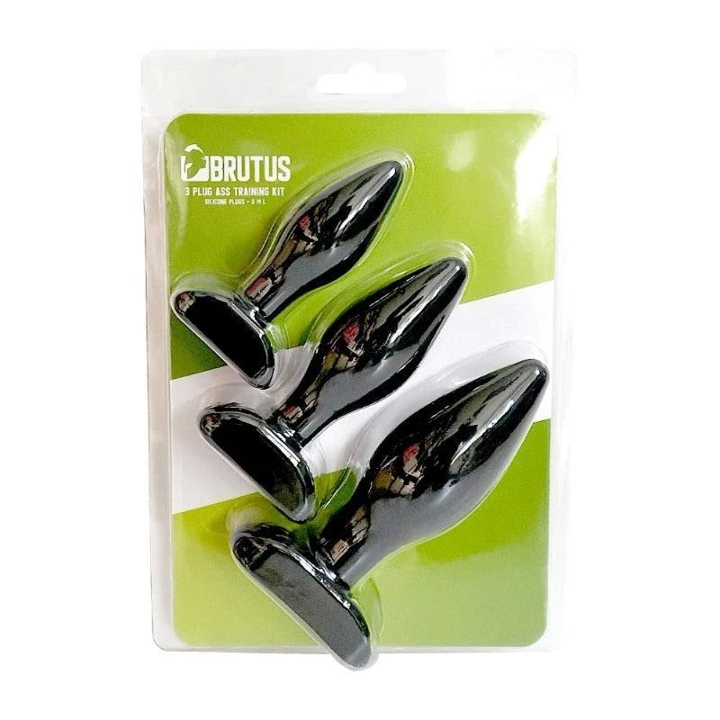 Bruts Anal Training Kit 3 Pc Butt Plugs