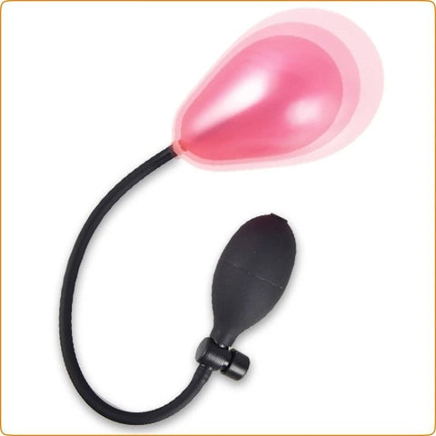 Red Point Inflatable Dildo Plug - Butt Plugs