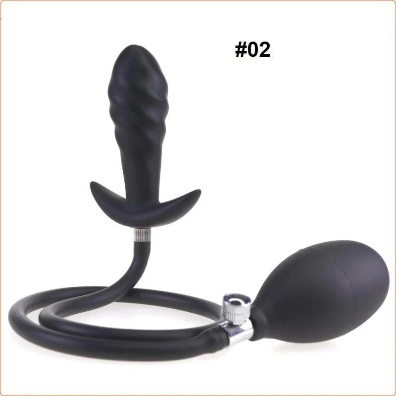 BDStyle Customizable Inflatable Pleasure Enhancer Butt Plugs