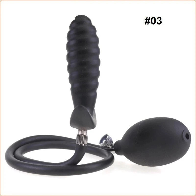 BDStyle Customizable Inflatable Pleasure Enhancer Butt Plugs