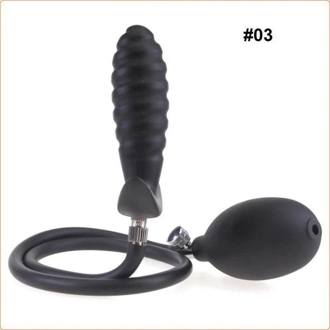 BDStyle Customizable Inflatable Pleasure Enhancer - Butt Plugs