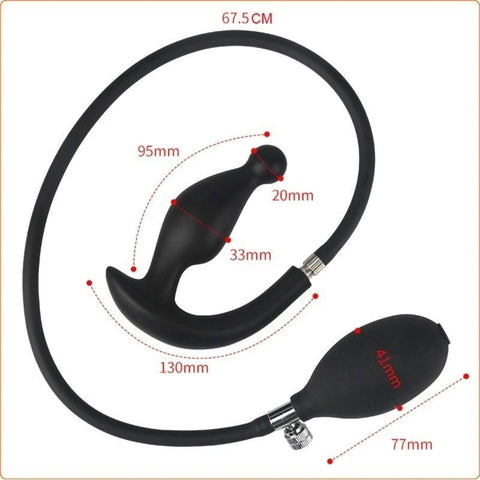 Inflatable Dildo Prostate Butt Plug - Butt Plugs