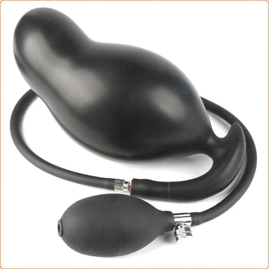 Inflatable Dildo Silicone Anal Extender Dilatador Butt Plugs