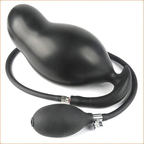 Inflatable Dildo Silicone Anal Extender Dilatador - Butt Plugs