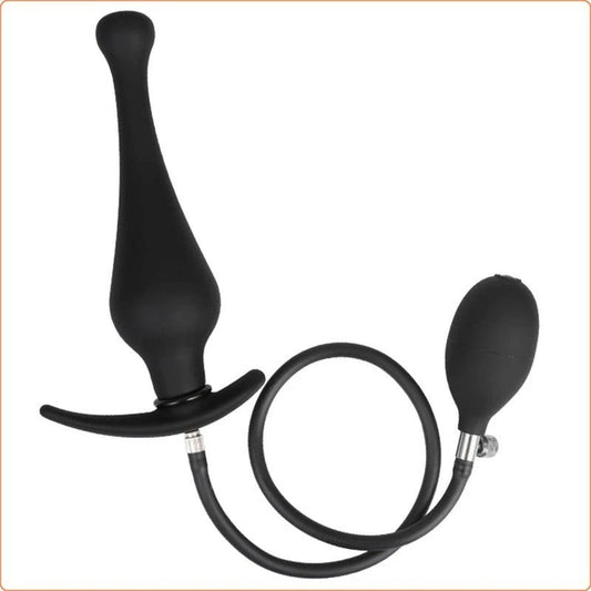 Silicone Expand Inflatable Dildo Anal Plug Butt Plugs