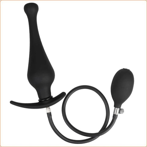 Silicone Expand Inflatable Dildo Anal Plug - Butt Plugs
