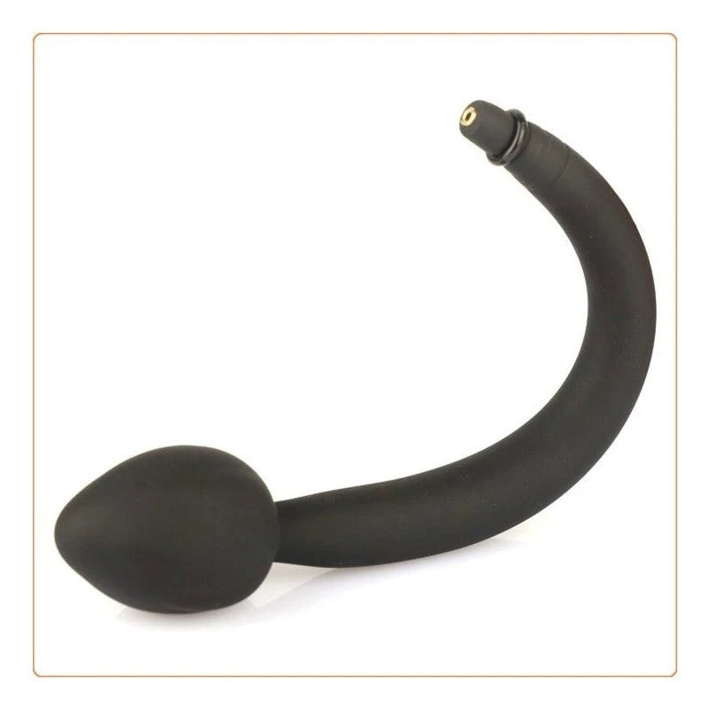 Metal Ball Inside Inflatable Dildo Plug Butt Plugs