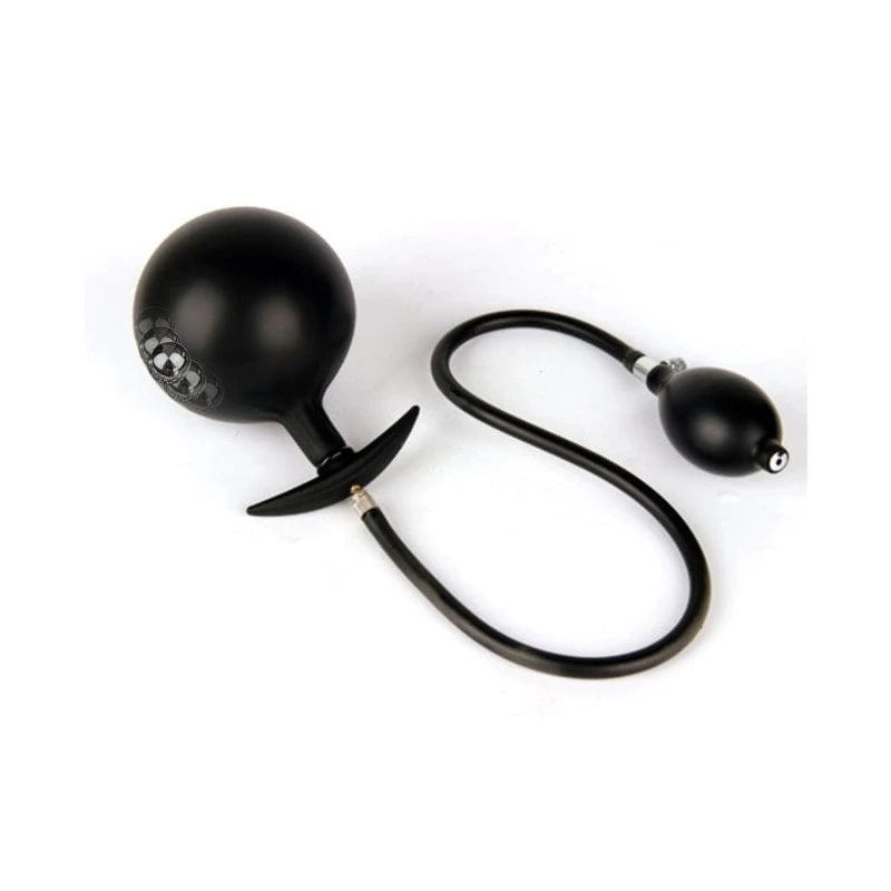 Metal Ball Inside Inflatable Dildo Plug Butt Plugs