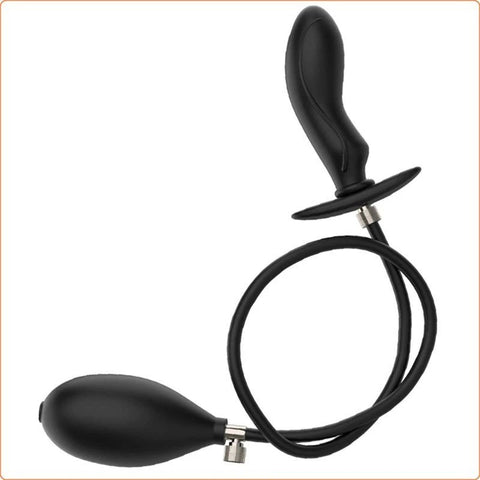 Moon Hook Inflated Dildo Butt Plug - Butt Plugs