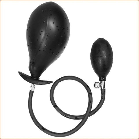 Moon Hook Inflated Dildo Butt Plug - Butt Plugs