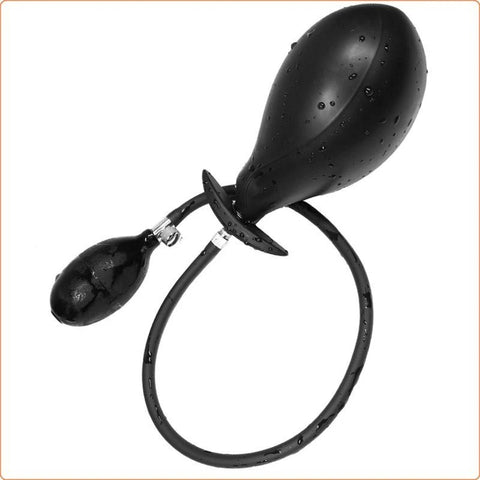 Moon Hook Inflated Dildo Butt Plug - Butt Plugs