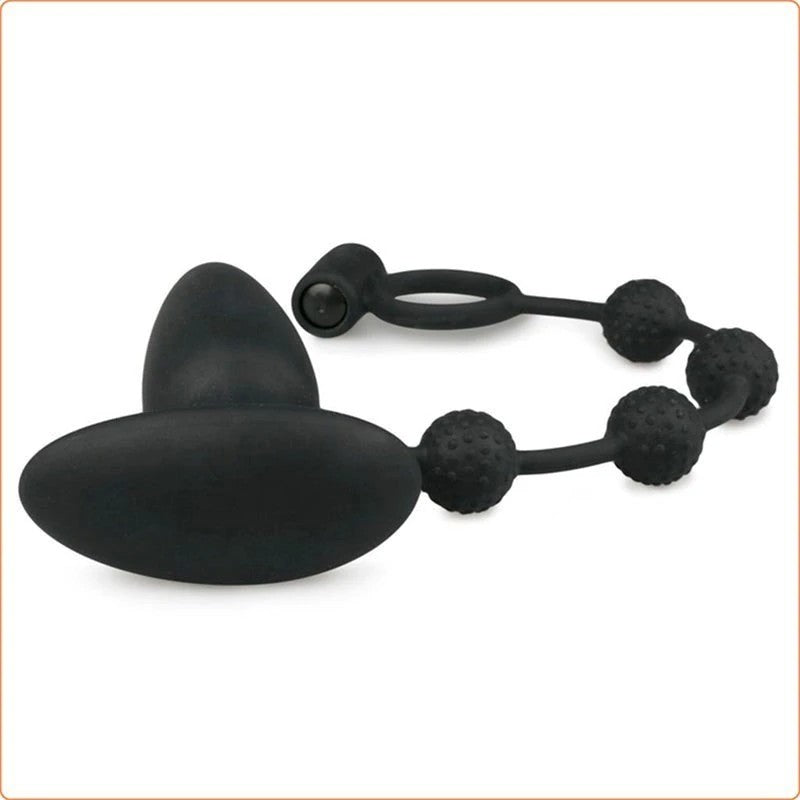 Blissful Dual Stimulation - Silicone Pleasure Combo Butt Plugs
