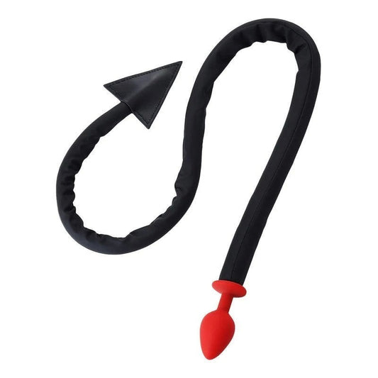 Devil Long Butt Plug Silicone - Butt Plugs