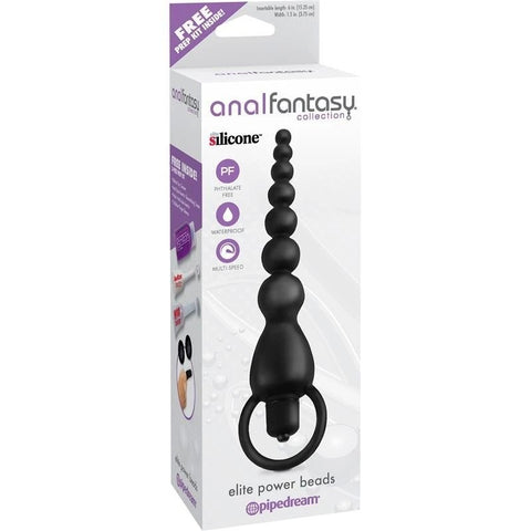 Anal Fantasy Collection Elite Power Anal Beads - Butt Plugs