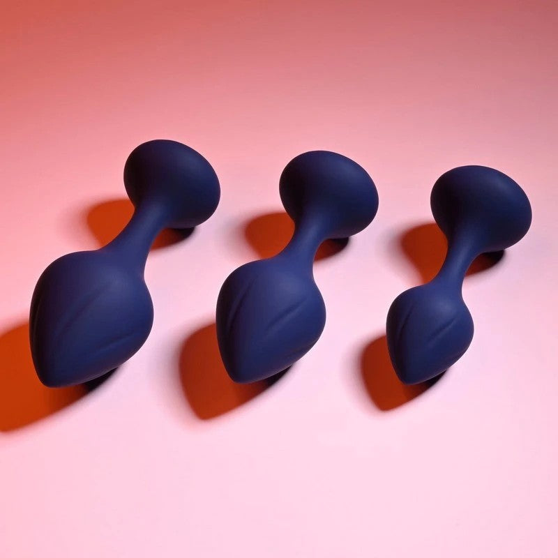 Playboy Pleasure Tail Trainer Butt Plug Set Butt Plugs