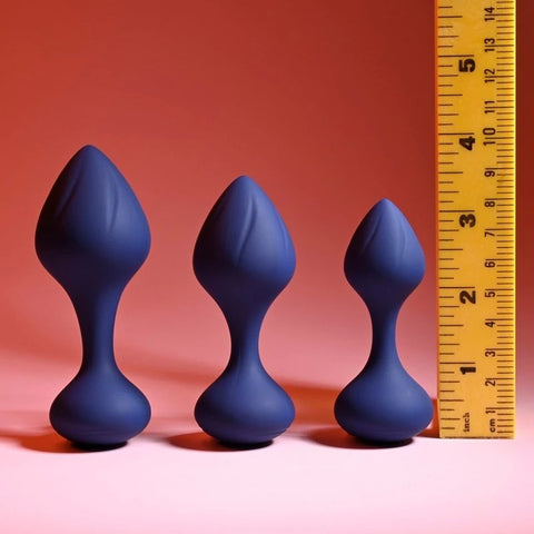 Playboy Pleasure Tail Trainer Butt Plug Set - Butt Plugs