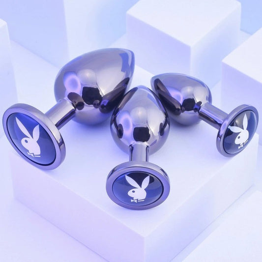 Playboy Pleasure PLEASURE 3 WAYS Anal Plugs Set - Butt Plugs