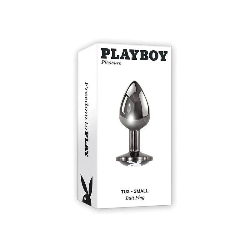 Playboy Pleasure Tux Body Safe Metal Butt Plug Butt Plugs