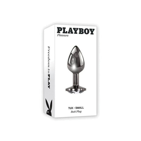 Playboy Pleasure Tux Body Safe Metal Butt Plug - Butt Plugs
