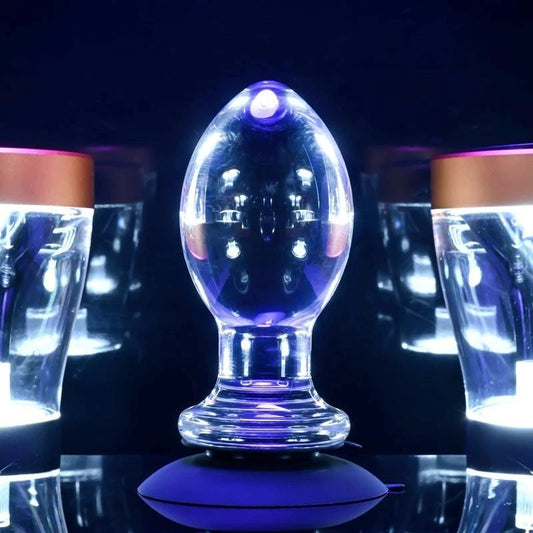 Gender X Crystal Ball - Sophisticated Hands-Free Glass Pleasure - Butt Plugs