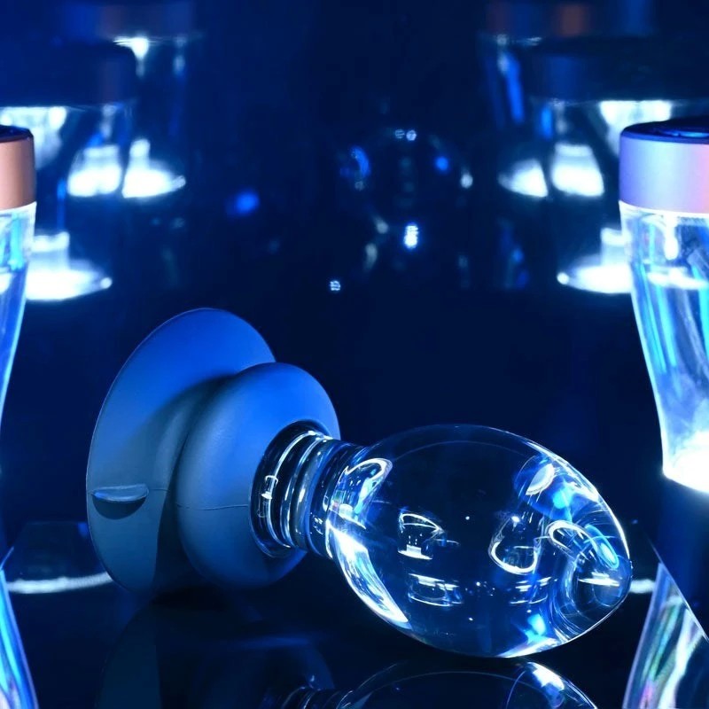 Gender X Crystal Ball - Sophisticated Hands-Free Glass Pleasure Butt Plugs