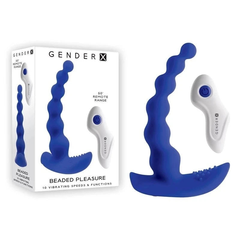 Gender X BEADED PLEASURE - Elevate Your Satisfaction Anal Vibrators