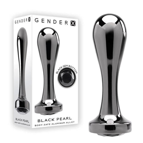 Gender X BLACK PEARL - Unleash Hollywood-Worthy Ecstasy - Butt Plugs