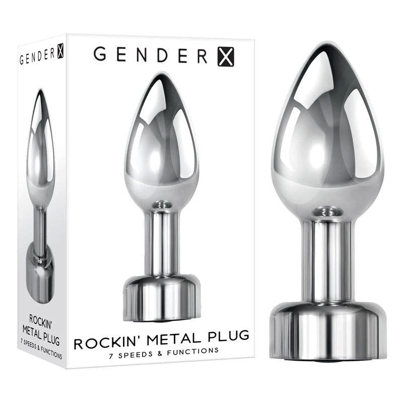 Electrifying Metal Pleasure Plug - Submersible, 7 Vibration Modes Butt Plugs