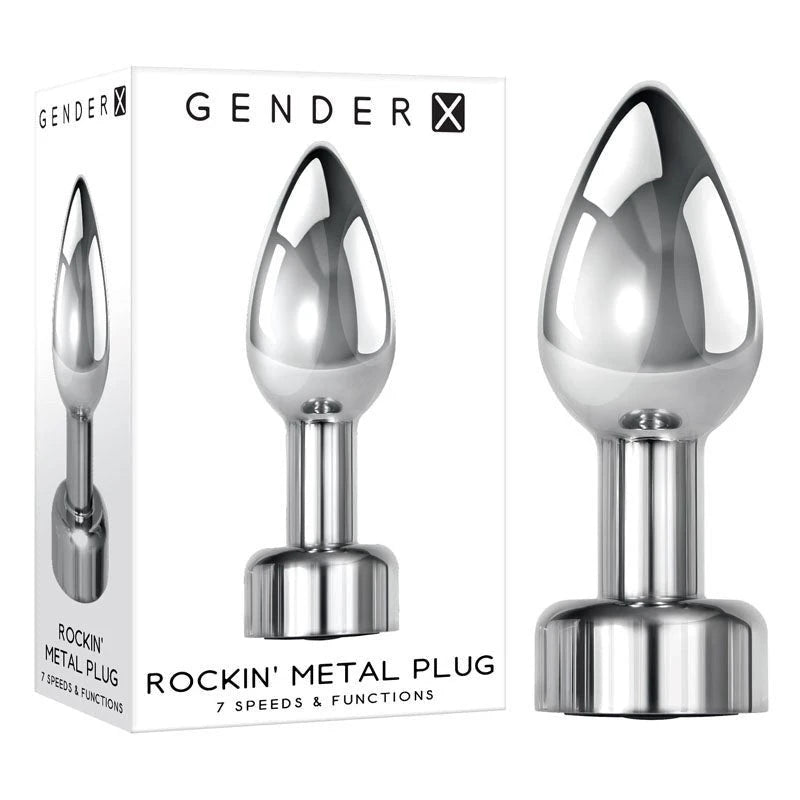 Electrifying Metal Pleasure Plug - Submersible, 7 Vibration Modes Butt Plugs