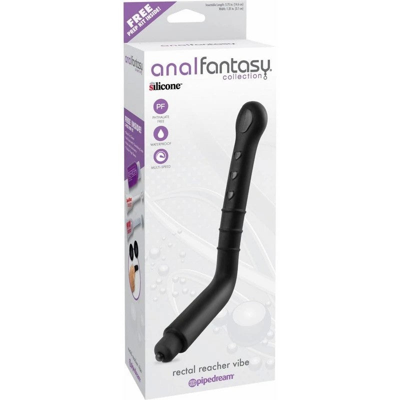 Anal Fantasy Collection Rectal Reacher Anal Vibe Butt Plugs