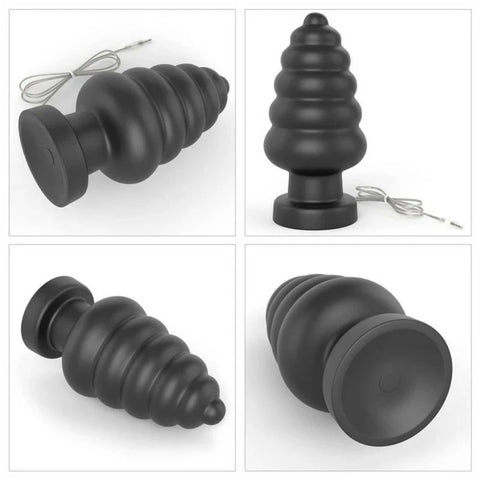 King Sized 7 Inch Vibrating Anal Cracker Butt Plug - Butt Plugs