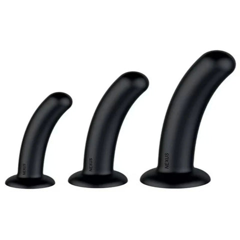 Nexus Dilator Set Silicone Anal Dildos (S M L) - Anal Dildos
