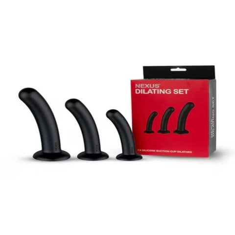 Nexus Dilator Set Silicone Anal Dildos (S M L) - Anal Dildos