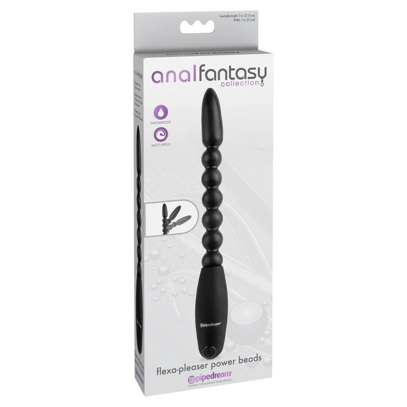 Anal Fantasy Collection Flexa Pleaser Power Anal Beads Anal Vibrators