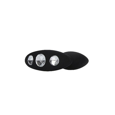 Shots Toys Regular Diamond 7.7 cm Gem Base Butt Plug With Handle - Butt Plugs