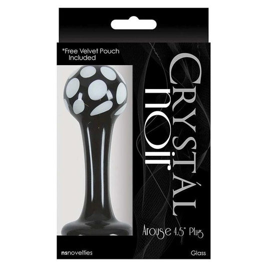 Crystal Noir Arouse Plug {% if variant != 'Default Title' and variant != blank %} {% endif %} Prostate Toys