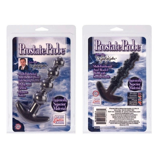 Dr. Joel Kaplan Prostate Play Probe With EZ Grip Handle - Prostate Toys