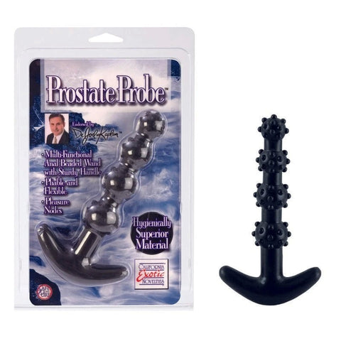 Dr. Joel Kaplan Prostate Play Probe With EZ Grip Handle - Prostate Toys