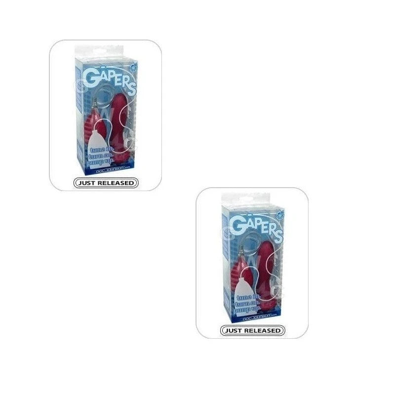 Doc Johnson Gapers Inflatable Butt Plug Organic Prostate Toys